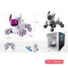 2.4G 8Ch 8 Wheel RC Stunt Drift Robot Dog with Lights & Music