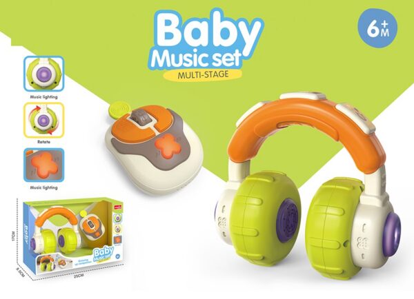 17362996519606.jpg Baby Montessori Sensory Learning Travel Activities Toys with Sound Light-up Baby Music Toys