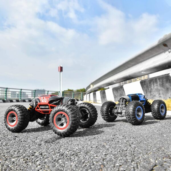 17365591887953.jpg 1:10 Rc Car Hobby 2.4G Double Side Big Fast Rc Stunt Car 4×4 Offroad Remote Control Climbing Rock Crawler Rc Car