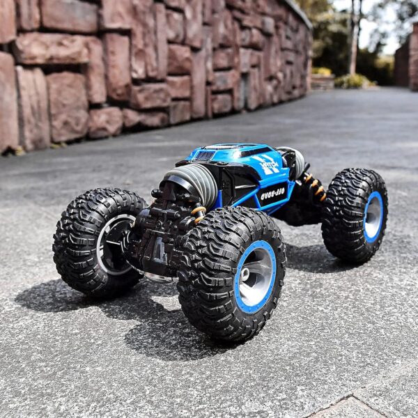 17365591896744.jpg 1:10 Rc Car Hobby 2.4G Double Side Big Fast Rc Stunt Car 4×4 Offroad Remote Control Climbing Rock Crawler Rc Car