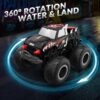 Version 1.0.0 1/20 2.4G 4WD Remote Control Off-Road Rechargeable Amphibious Vehicle Monster Truck Car