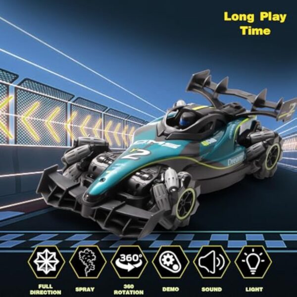 17367314761484-600x600-1.jpg 1/12 Watch Sensing RC Spray High Speed Drift Stunt Vehicle F1 Formula Sport Car