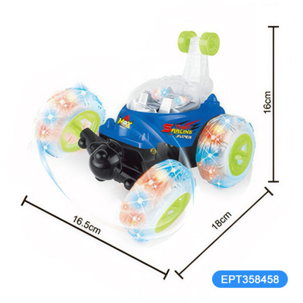 17368191425363.jpg 4-Way Rc Dumpe Stunt Remote Control Car Toys Rwith Lights 3 Songs Music