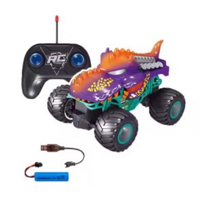 17368191475801.jpg 1:20 4-Functions Remote Control Sasquatch Dinosaur Car Toy