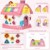 17371644077804.jpg 6 in 1 Multi-Functional House Montessori Toddlers Musical Toys Educational Birthday Gift Busy Board Activity Cube