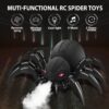2.4G Mist Spray Remote Control Rc Robot Spider Insects Toys with Light Music