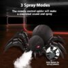 2.4G Mist Spray Remote Control Rc Robot Spider Insects Toys with Light Music