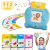 Toddler Educational Alphabet Audible Card Early Education Device Learning Talking Flash Cards
