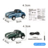 17388055077772-600x600-1.jpg 1:46 2.4G 4-Way Mini Rc Speed Race Car Classic Remote Control Car Toys With Lights Sound