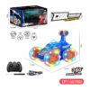 360°Rolling Twister 360 Flips Rc Stunt Car Toy Controlled Vehicle With Bright Light  Rotating WheelsTwist Cars  For Kids