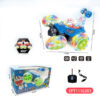 360°Rolling Twister 360 Flips Rc Stunt Car Toy Controlled Vehicle With Bright Light  Rotating WheelsTwist Cars  For Kids