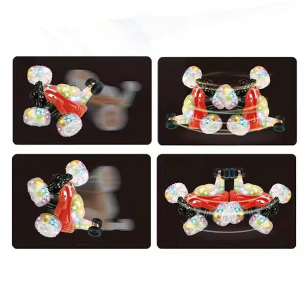 17394104957635-600x600-1.jpg 4CH Remote Control Stunt Dump Car 360 Rotation Truck Rc Cars with Lights And Music