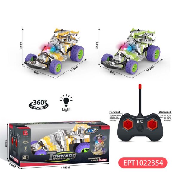 17394970767372.jpg Wholesale 360 Rolling Graffiti Rc Stunt Equation Racing Car Cheap Remote Control Cars With Lights
