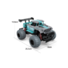 17399314861332-100x100-1.png 27MHZ Electric Remote Control Colorful Racing Drift Stunt Off Road Car Children Toy