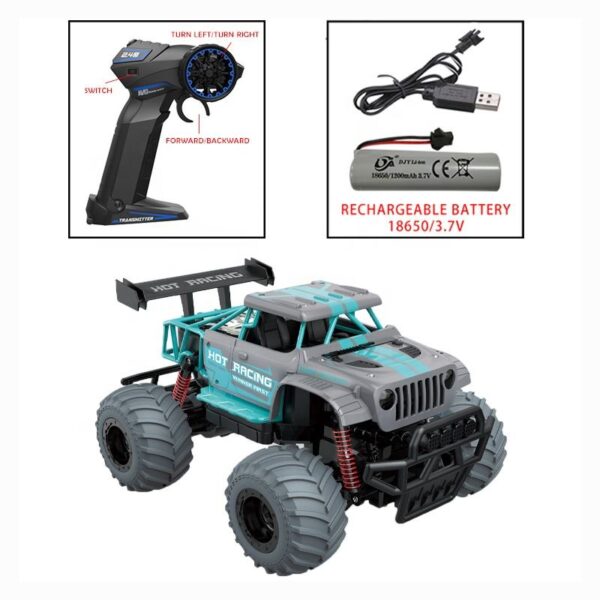 17399314864284-600x600-1.jpg 27MHZ Electric Remote Control Colorful Racing Drift Stunt Off Road Car Children Toy