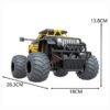 17399314866225.jpg 27MHZ Electric Remote Control Colorful Racing Drift Stunt Off Road Car Children Toy