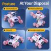 17400154777634.jpg 2.4G 11Ch Light and Sound Spray Remote Control 8 Wheel Stunt Dog Rc Robot Electronic Kid Girl Electric Cars Toys for Girls