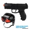 17PCS Pretend Play Simulation Plastic Kid Boy Police Set Helmet Uniform Toy