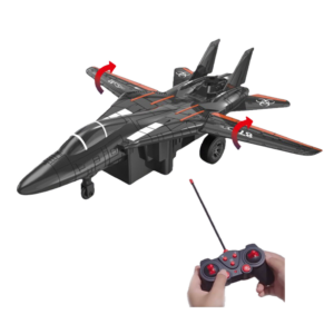 17410554725861.png 1:16 9Ch Remote Control Wing Switch Run Spray Rc Model AirplanesJet Aircraft Toy With Lights and Music