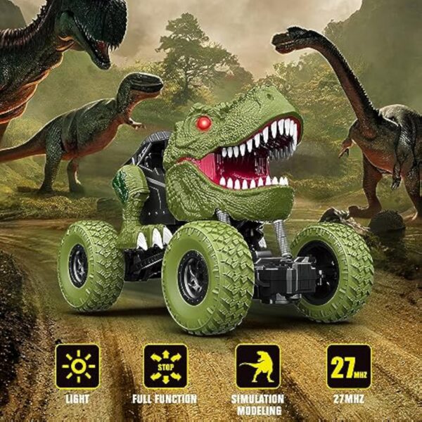 17418304191912.jpg Hot 1/18 Remote Control Simulation Dinosaur Climbing Car Toys Children’s Outdoor Remote Control Car Toys