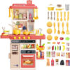 17420016743061-600x600-1.jpg 50PCS Pretend Play Kitchen Toys Set for Kids Boys Girls Cooking Kitchen Accessories Toys with Sounds Light Spray
