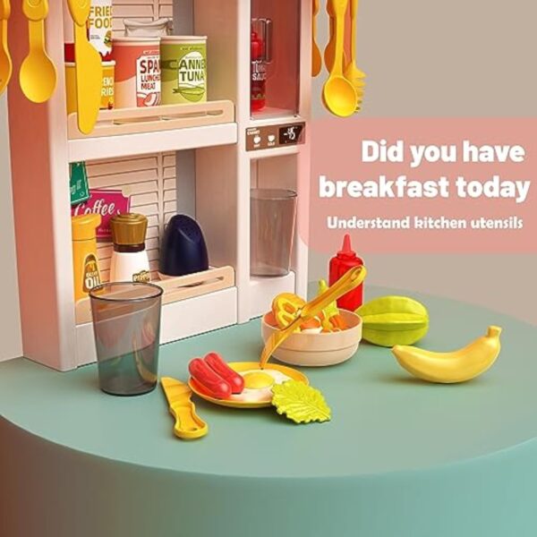 17420016750273-600x600-1.jpg 50PCS Pretend Play Kitchen Toys Set for Kids Boys Girls Cooking Kitchen Accessories Toys with Sounds Light Spray