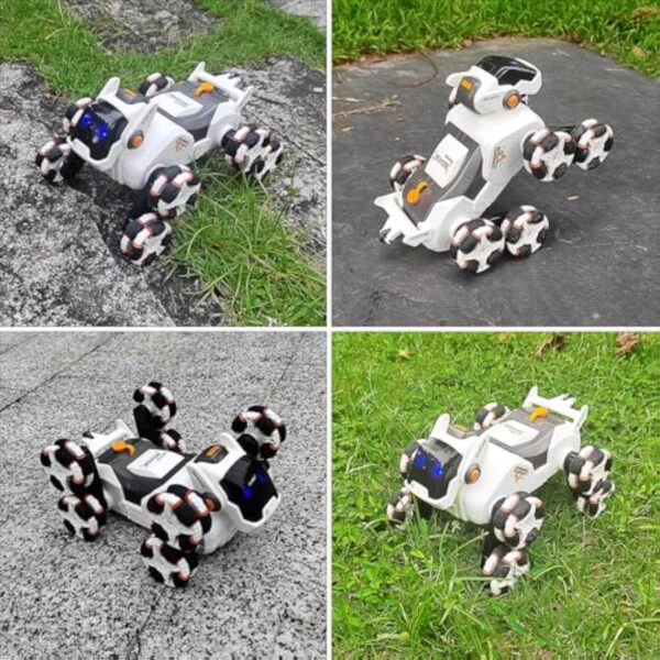 17420016910773-600x600-1.jpg New Design R/C Stunt Mechanical Dog Toy Car Remote Control 2.4G Children Toys 8 Wheels Robot Dog Radio Control Toys