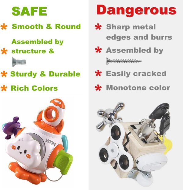 17427824673924.jpg Factory Baby Montessori Educational Busy Learners Activity Cube Toys Kids Busy Cube Board Toys