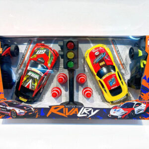11/22 Double Frequency Four Channel Remote Control Traffic Light Racing Car