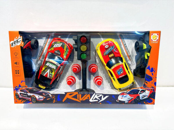 11/22 Double Frequency Four Channel Remote Control Traffic Light Racing Car