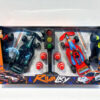 11/22 Double Frequency Four Channel Remote Control Traffic Light Racing Car