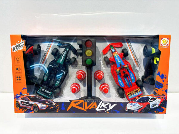 11/22 Double Frequency Four Channel Remote Control Traffic Light Racing Car