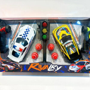 11/22 Double Frequency Four Channel Remote Control Traffic Light Racing Car