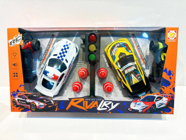 11/22 Double Frequency Four Channel Remote Control Traffic Light Racing Car