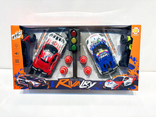 11/22 Double Frequency Four Channel Remote Control Traffic Light Racing Car