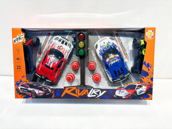 11/22 Double Frequency Four Channel Remote Control Traffic Light Racing Car