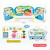 17430415917584.jpg 2 Dollar Toys Diy Changeable Jewelry Bus Car Toy Model Kit Toys Educational Children Kids Make up Toys for Girl