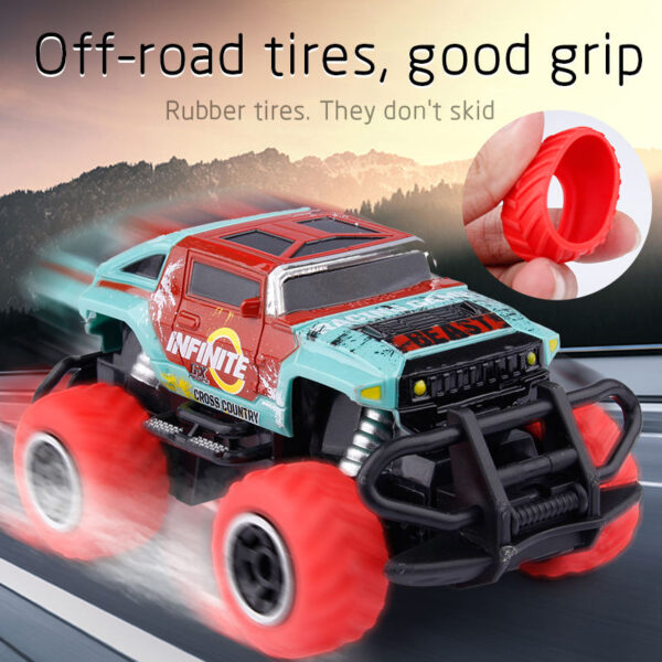 Wholesale 1/43 Four-Way Wireless Remote Control Mini Graffiti Off Road Climbing Racing Car