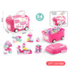 17431273116453.jpg Small Particle Block Trolley 100Pcs Educational Children 2025 Building Blocks Sets Toys for Kids Baby