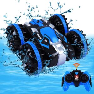 17436439184771-300x300-1.jpg Children 2.4ghz 4WD Brushless Remote Remort Rimot Control Vehicle Monster Rc Amphibious Stunt Cars Boat