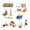 WK1101科学特工队 英文版 3In1 Physical Science Experiment Physics Diy Kit Stem Kids Gift School Educational Assembly Wooden Puzzle Toy Set for Teach
