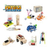 WK1101科学特工队 英文版 3In1 Physical Science Experiment Physics Diy Kit Stem Kids Gift School Educational Assembly Wooden Puzzle Toy Set for Teach