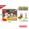 WK1101科学特工队 英文版 3In1 Physical Science Experiment Physics Diy Kit Stem Kids Gift School Educational Assembly Wooden Puzzle Toy Set for Teach