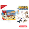 WK1101科学特工队 英文版 3In1 Physical Science Experiment Physics Diy Kit Stem Kids Gift School Educational Assembly Wooden Puzzle Toy Set for Teach