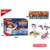 WK1101科学特工队 英文版 3In1 Physical Science Experiment Physics Diy Kit Stem Kids Gift School Educational Assembly Wooden Puzzle Toy Set for Teach