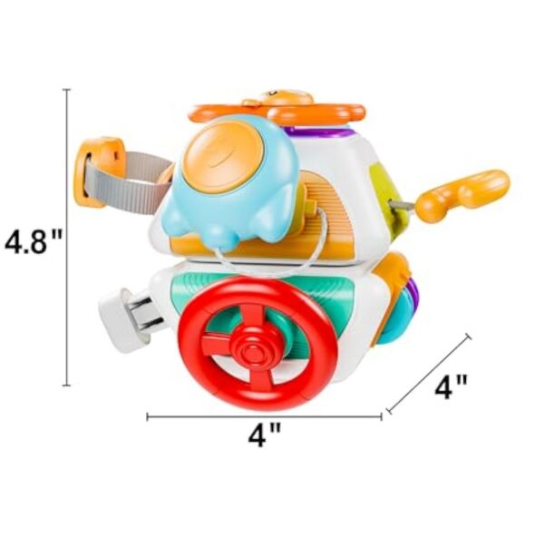 17443362941182.jpg Sensory Kids Funny Baby Gift Interesting Polyhedron Activity Cube Toys Busy Cube