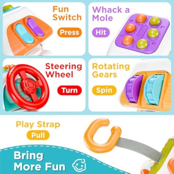 17443362946365-600x600-1.jpg Sensory Kids Funny Baby Gift Interesting Polyhedron Activity Cube Toys Busy Cube