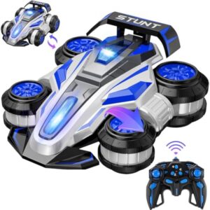 17447706813841.jpg 2.4GHz 4WD Remote Control Car 360 Degree Spin RC Car 2 in 1 Anti-Gravity RC Racer Wheelie Drift Stunt Car