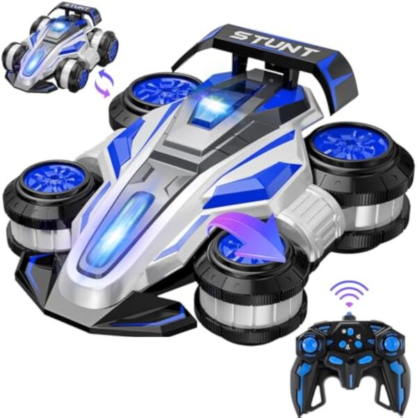 17447706813841-600x602-1.jpg 2.4GHz 4WD Remote Control Car 360 Degree Spin RC Car 2 in 1 Anti-Gravity RC Racer Wheelie Drift Stunt Car