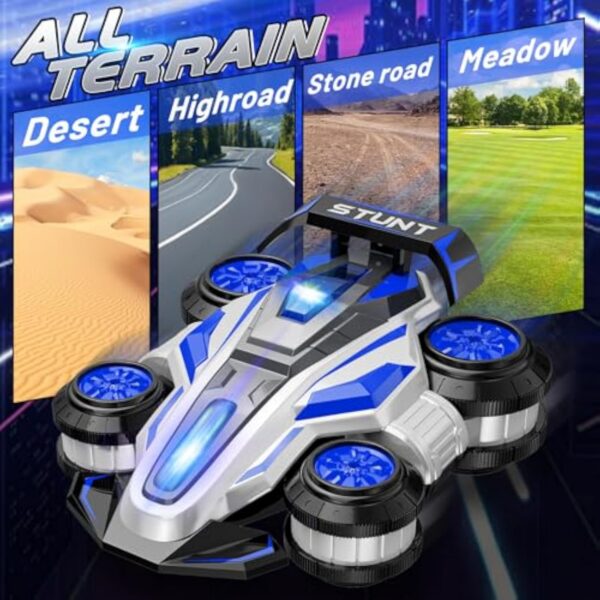 17447706823054.jpg 2.4GHz 4WD Remote Control Car 360 Degree Spin RC Car 2 in 1 Anti-Gravity RC Racer Wheelie Drift Stunt Car